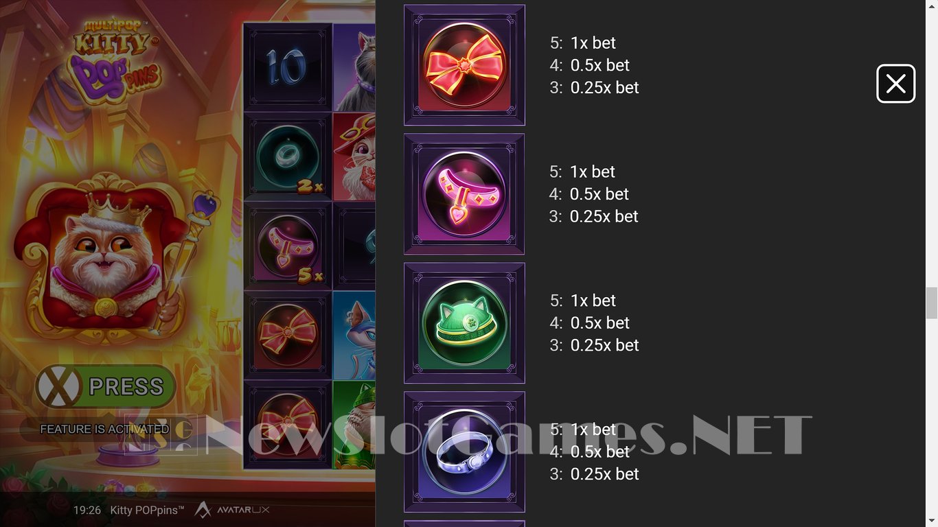 Kitty POPpins Slot Slot Image in Demo - pic. 13