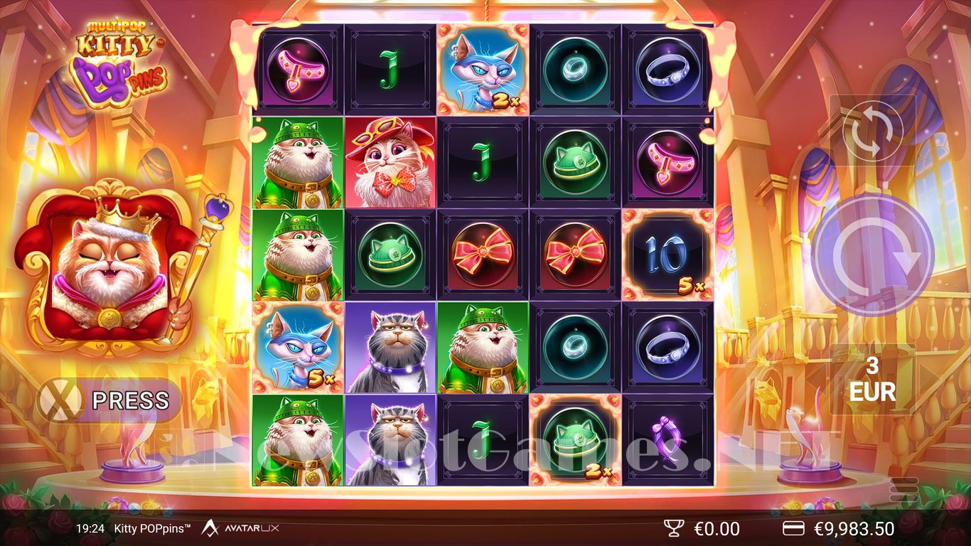 Kitty POPpins Slot Slot Image in Demo - pic. 6