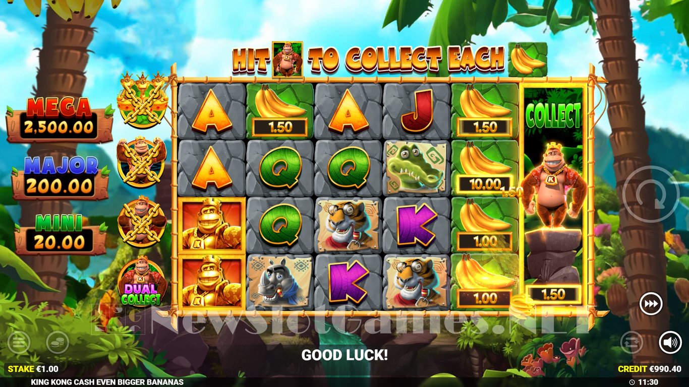 King Kong Cash Even Bigger Bananas Megaways Slot Slot Image in Demo - pic. 5