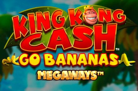 King Kong Cash Even Bigger Bananas Megaways Slot Logo