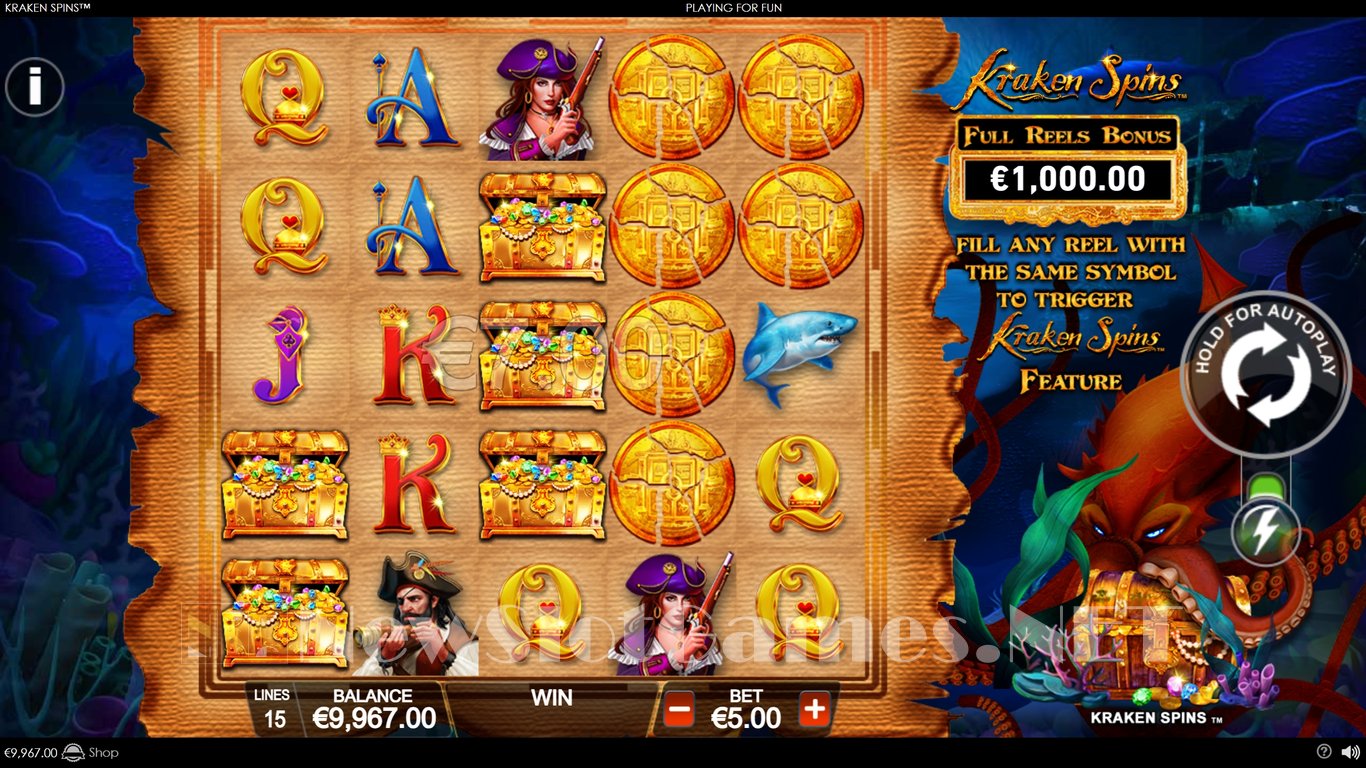 Kraken Spins Slot Slot Image in Demo - pic. 3