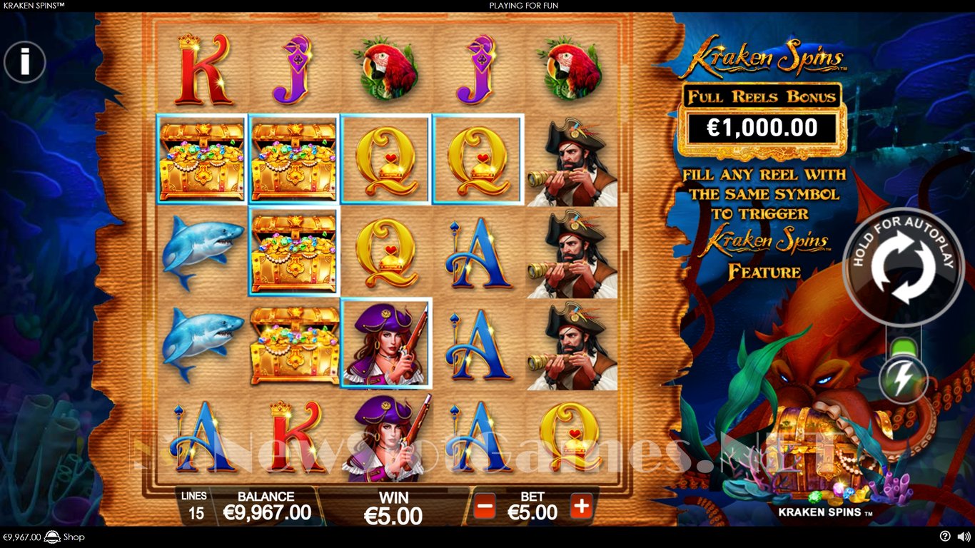 Kraken Spins Slot Slot Image in Demo - pic. 4