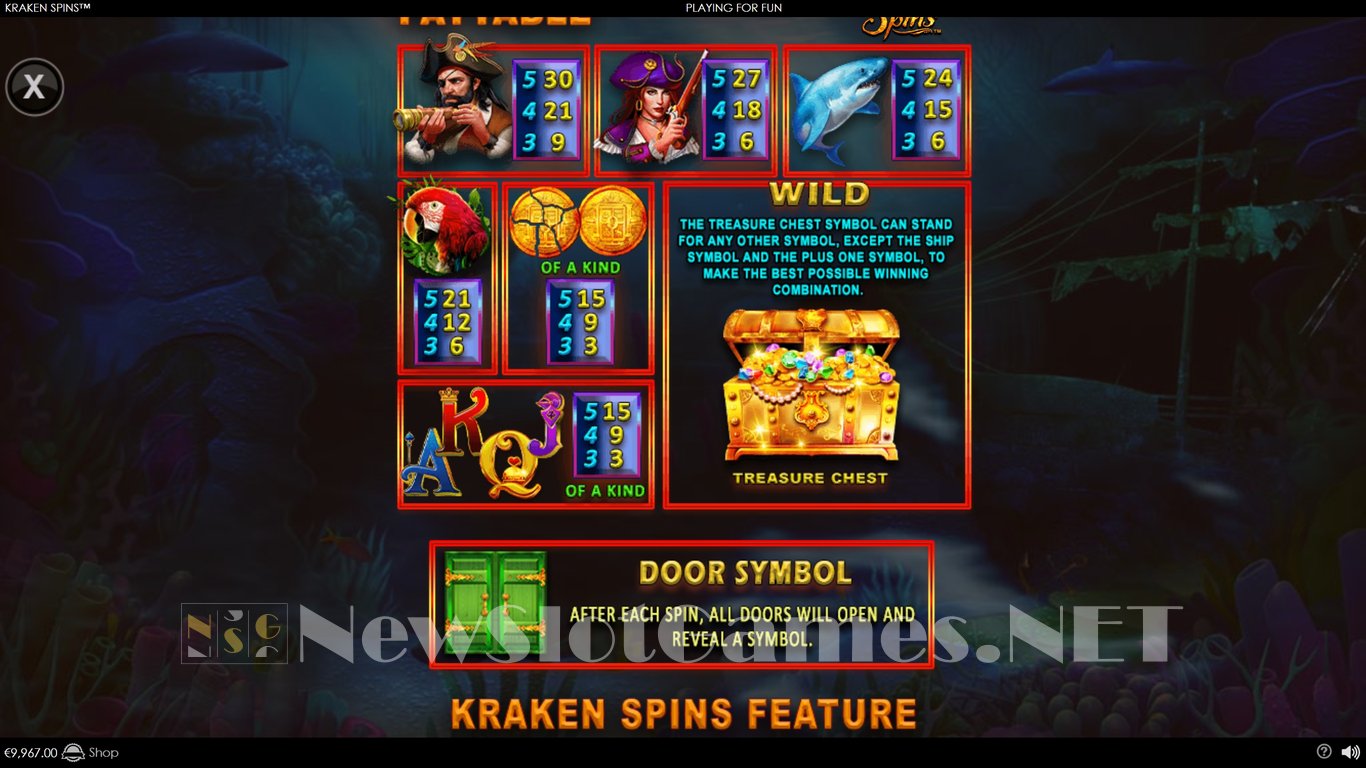 Kraken Spins Slot Slot Image in Demo - pic. 5