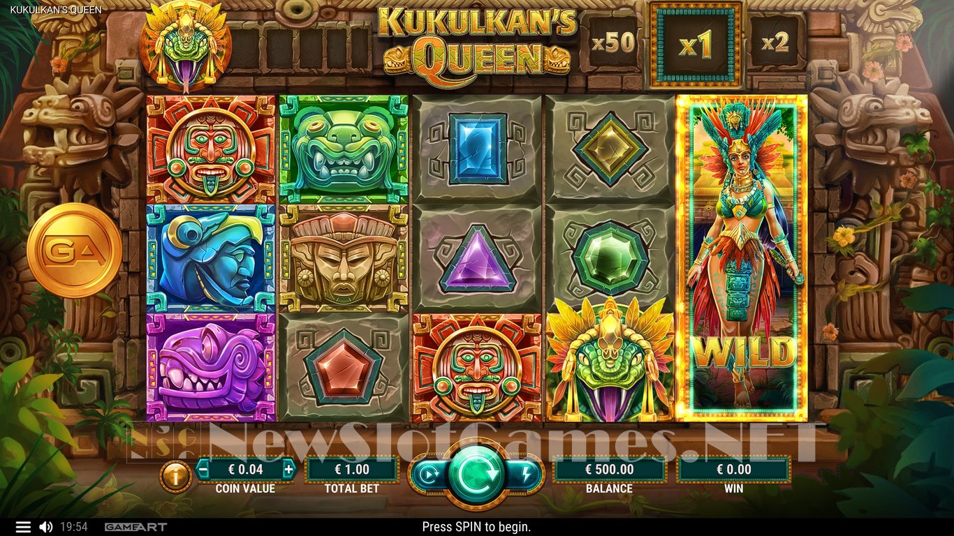 Kukulkans Queen Slot Demo Image