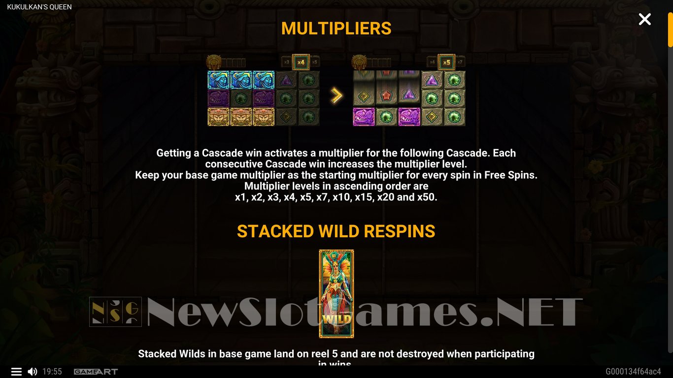 Kukulkans Queen Slot Slot Image in Demo - pic. 7