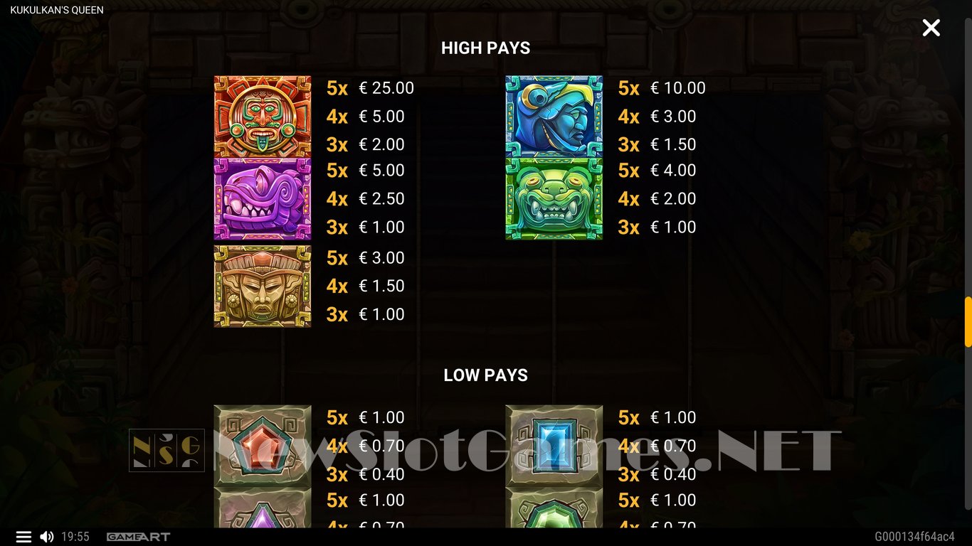Kukulkans Queen Slot Slot Image in Demo - pic. 8