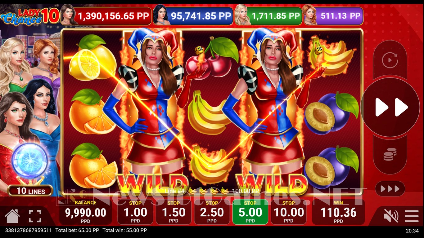 Lady Chance 10 Slot Slot Image in Demo - pic. 5