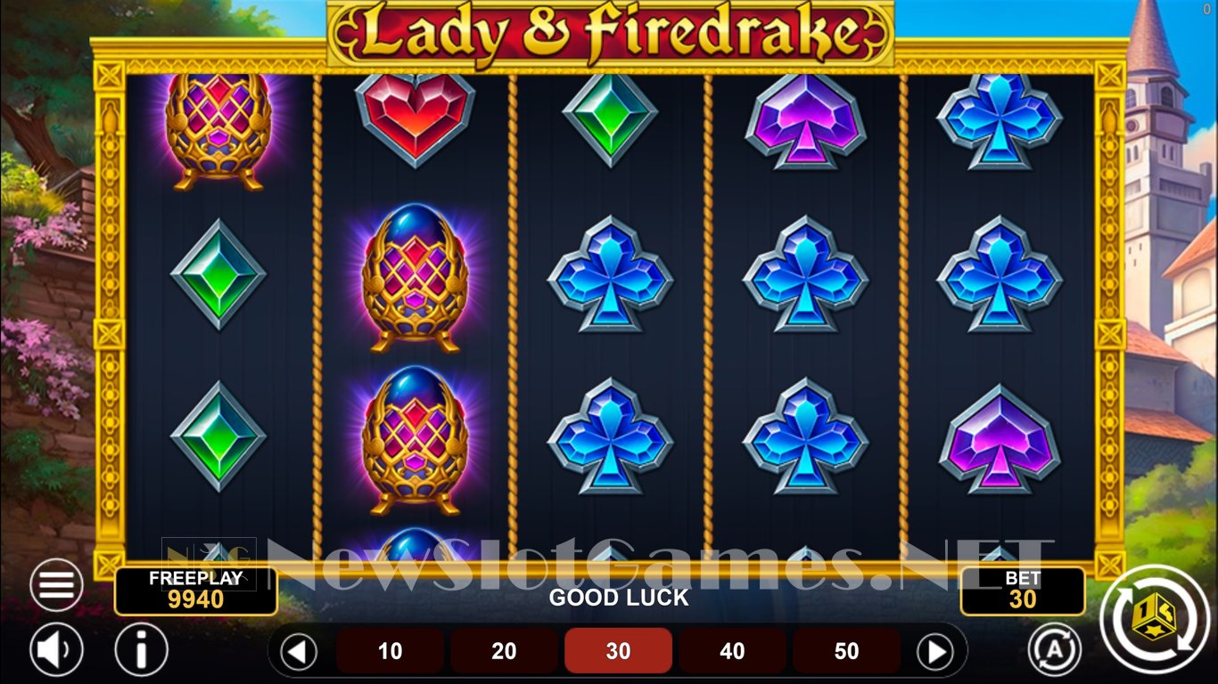 Lady & Firedrake Slot Slot Image in Demo - pic. 2