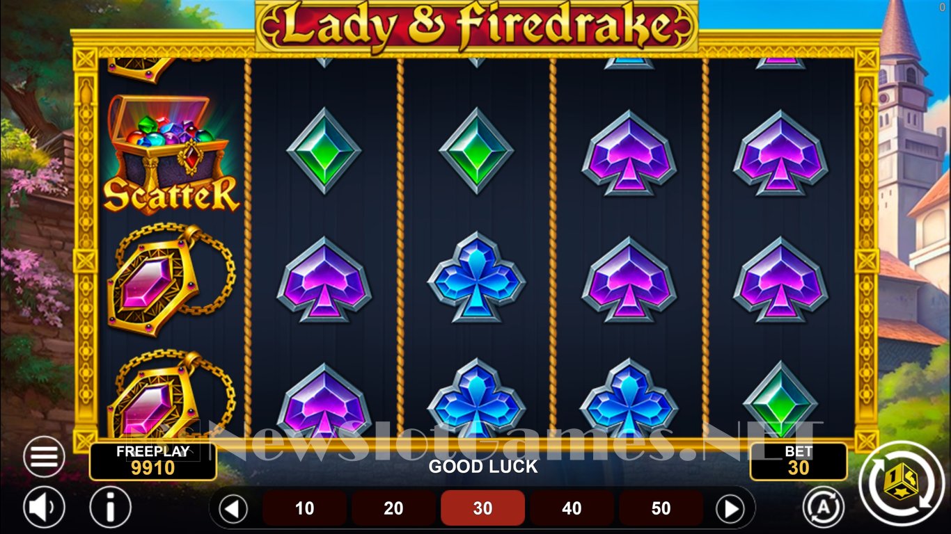 Lady & Firedrake Slot Slot Image in Demo - pic. 3