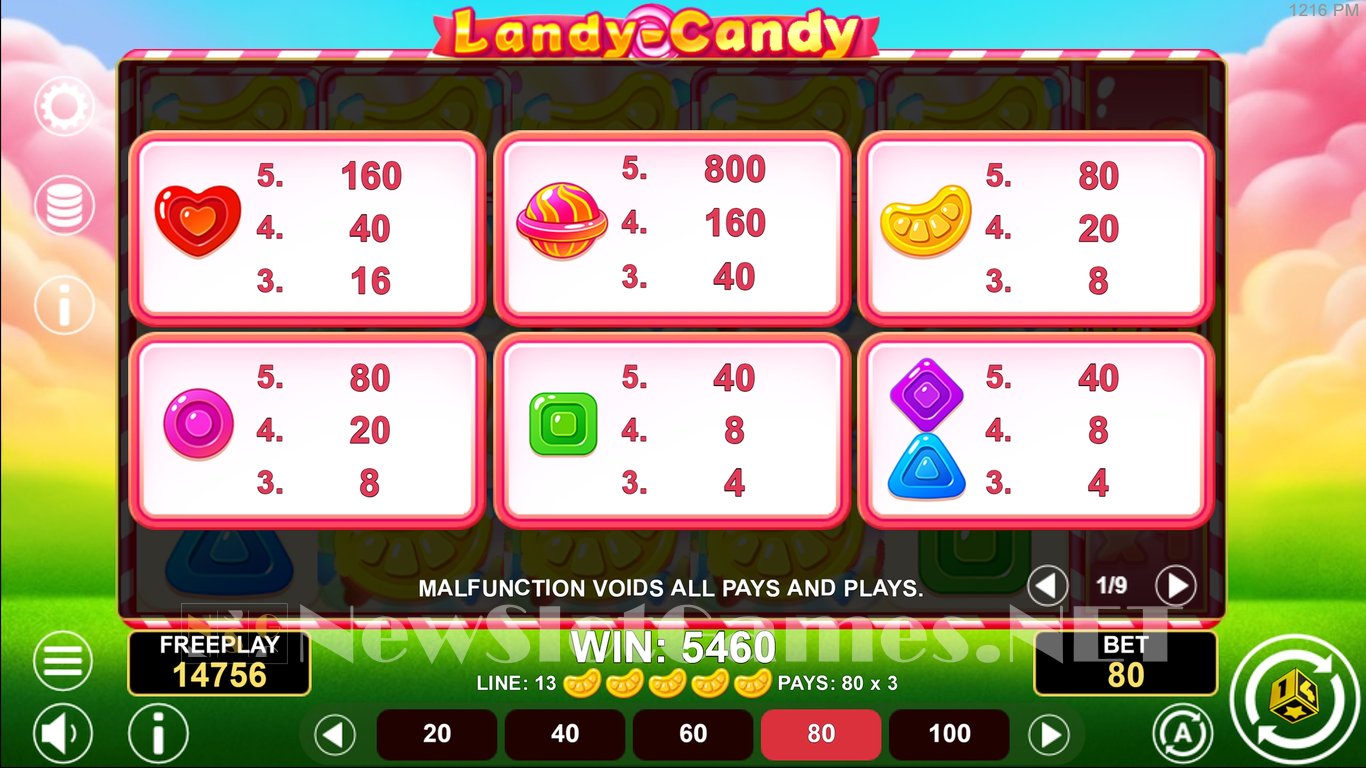 Landy-Candy Slot Slot Image in Demo - pic. 7
