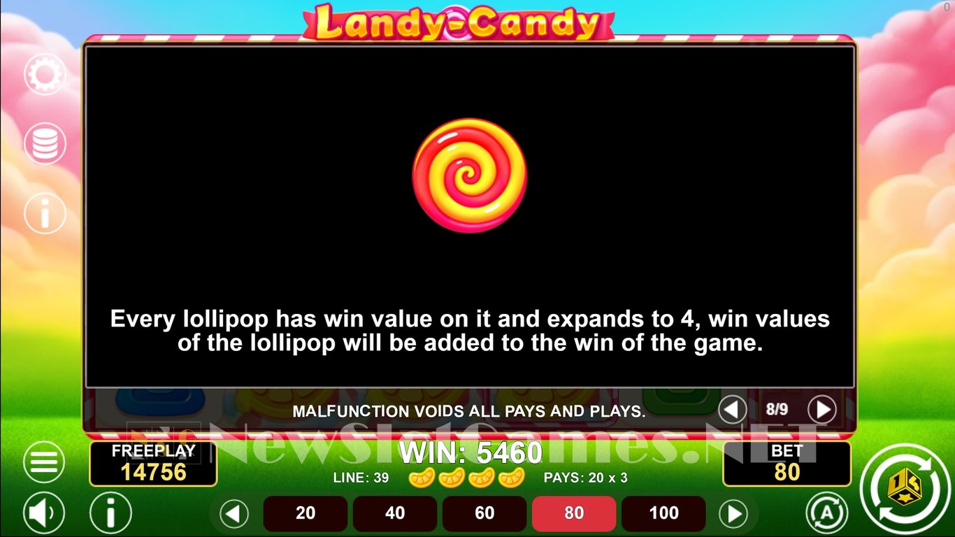 Landy-Candy Slot Slot Image in Demo - pic. 9