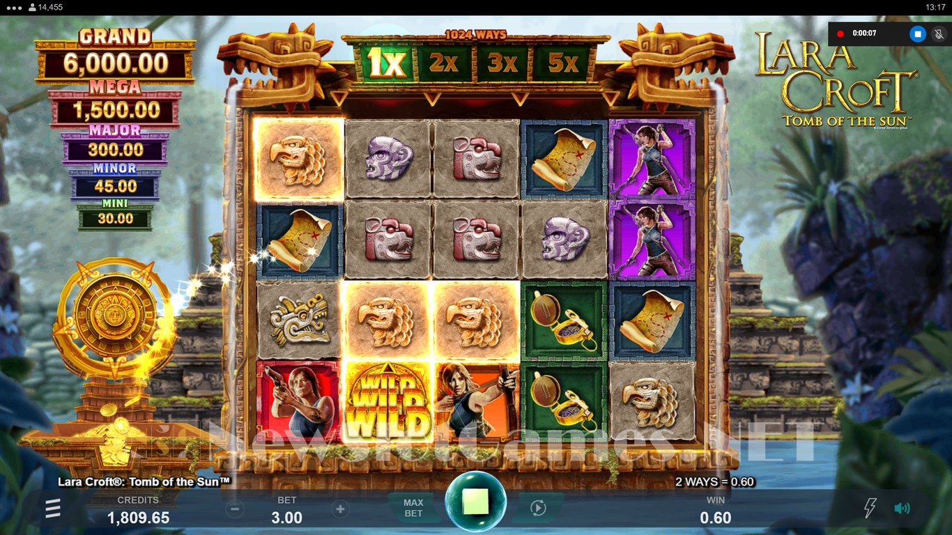 Lara Croft Tomb of the Sun Slot Slot Image in Demo - pic. 2