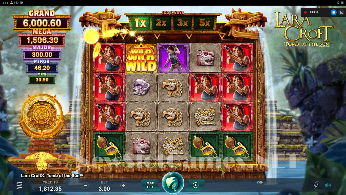 Lara Croft Tomb of the Sun Slot Slot Image in Demo - pic. 7