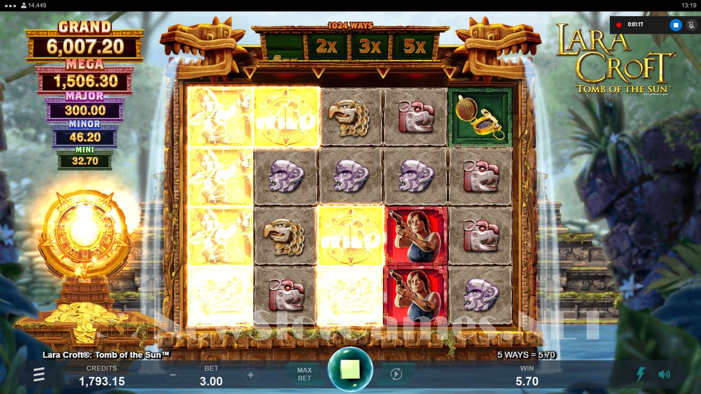 Lara Croft Tomb of the Sun Slot Slot Image in Demo - pic. 8