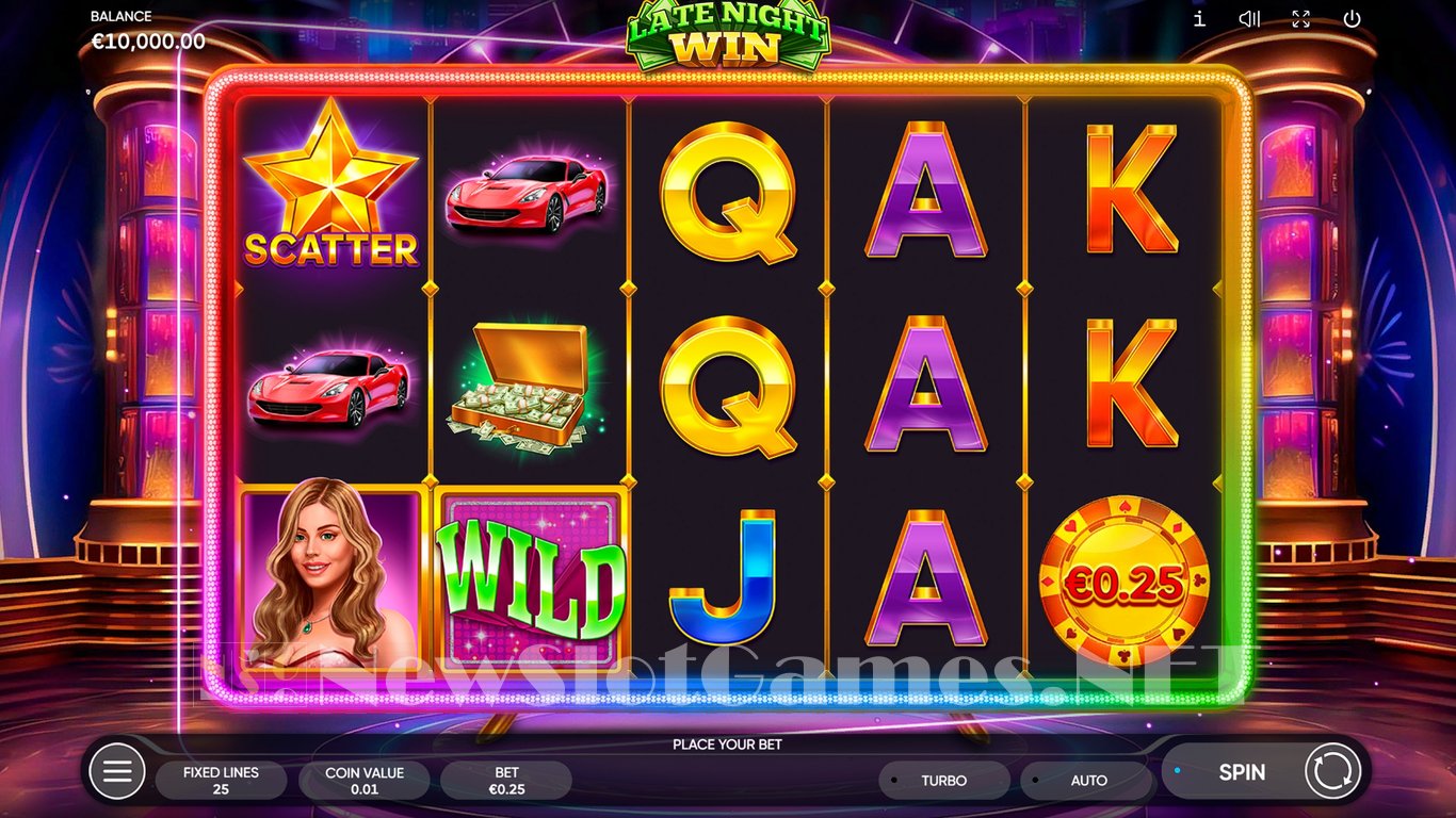 Late Night Win Slot Demo Image