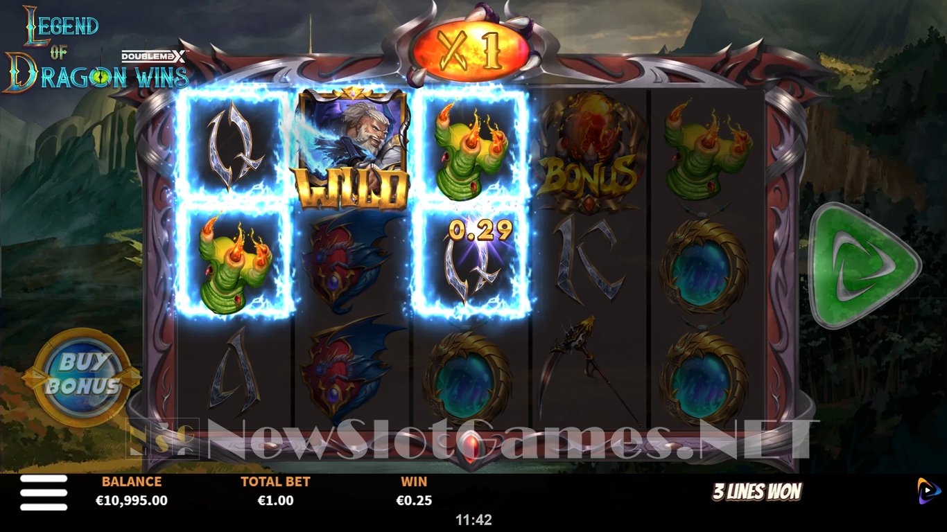 Legend of Dragon Wins DoubleMax Slot Slot Image in Demo - pic. 3