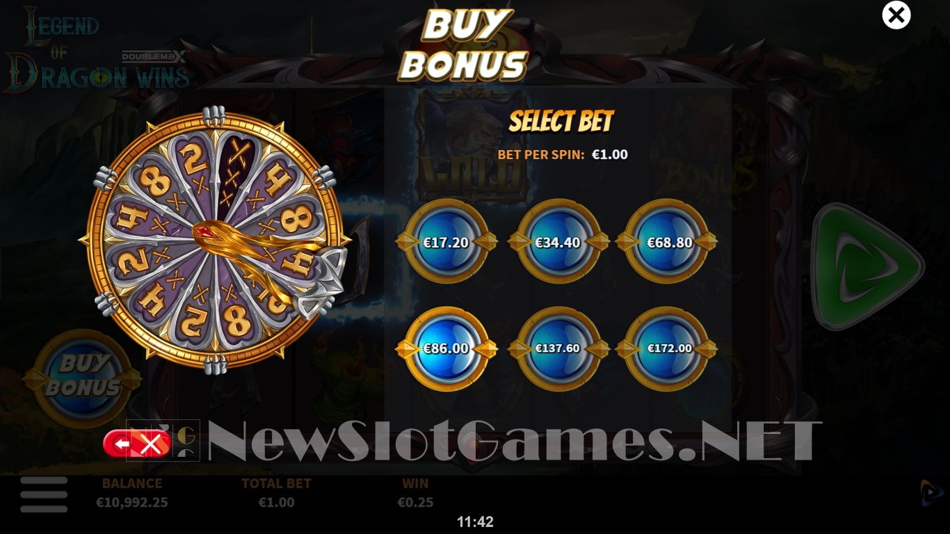 Legend of Dragon Wins DoubleMax Slot Slot Image in Demo - pic. 6
