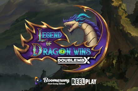 Legend of Dragon Wins DoubleMax Slot Logo
