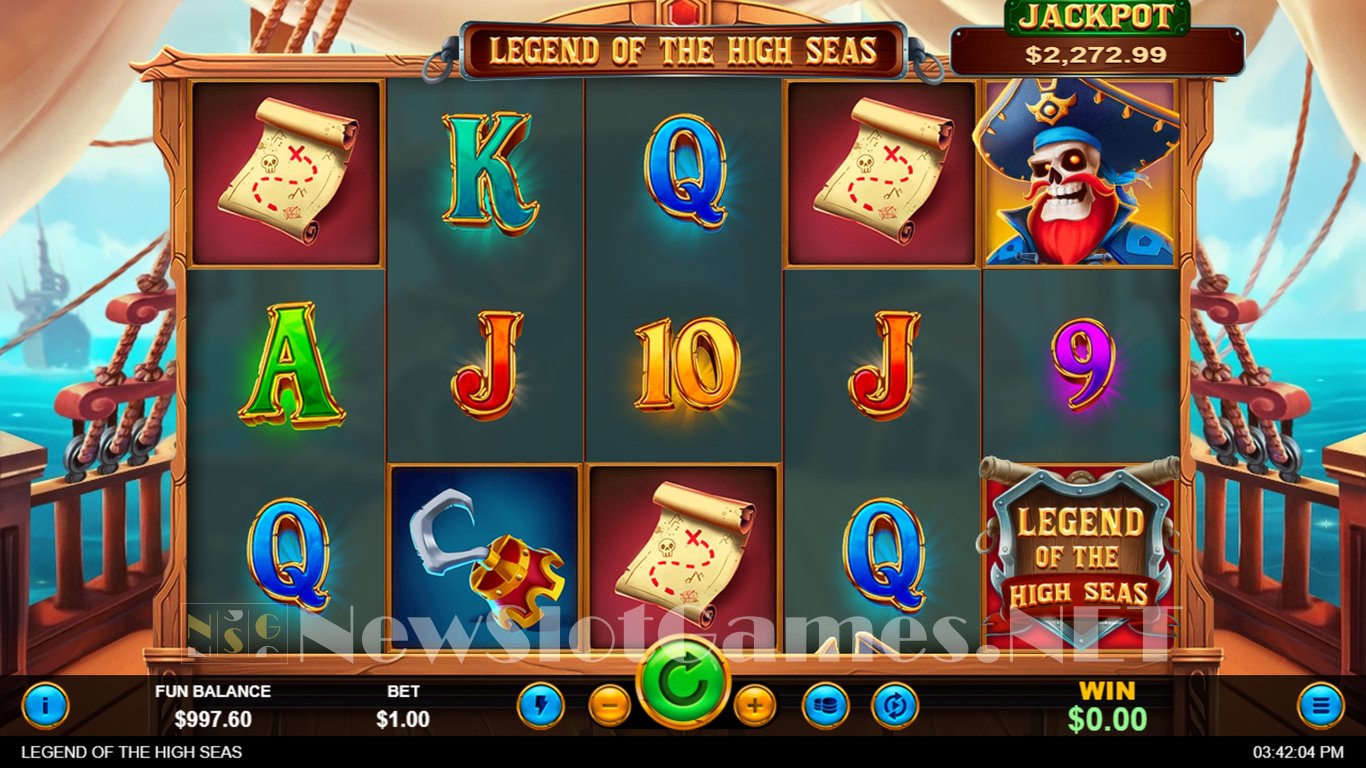 Legend of the High Seas Slot Demo Image