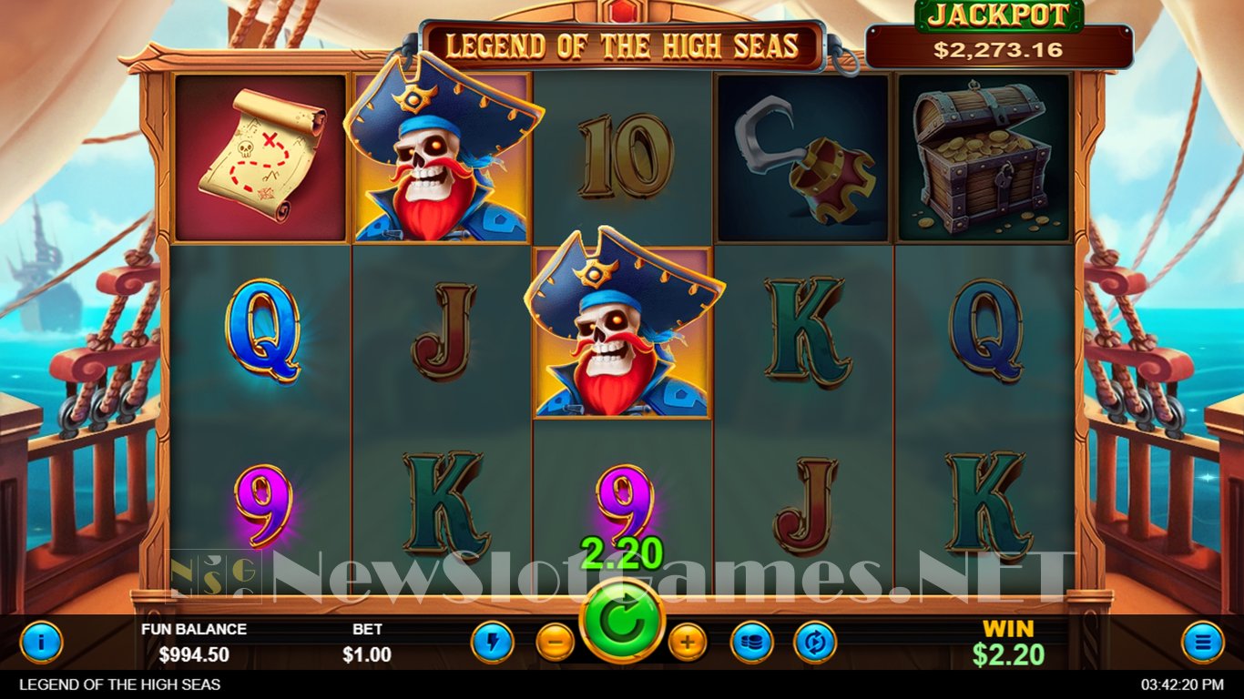 Legend of the High Seas Slot Slot Image in Demo - pic. 4