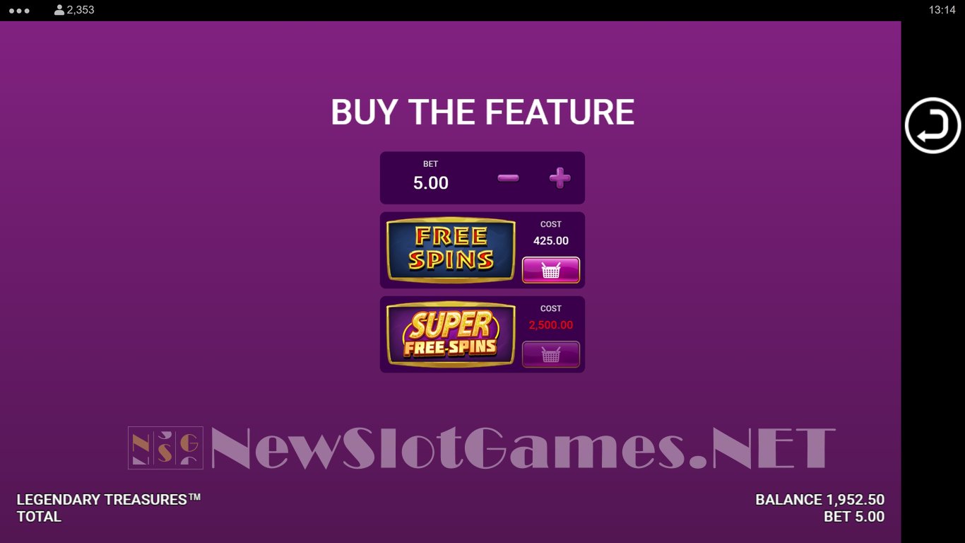 Legendary Treasures Slot Slot Image in Demo - pic. 9