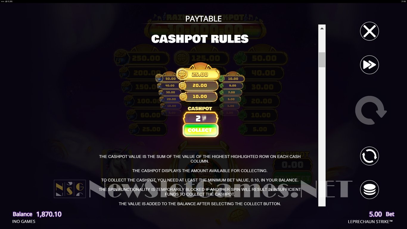 Leprechaun Strike Slot Slot Image in Demo - pic. 9