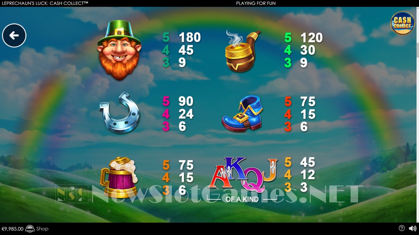 Leprechauns Luck Cash Collect Megaways Slot Slot Image in Demo - pic. 6
