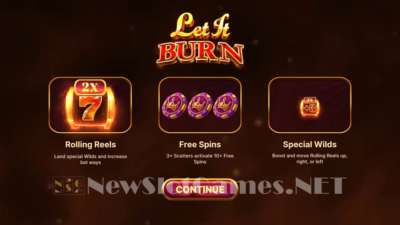 Let It Burn Slot Demo Image