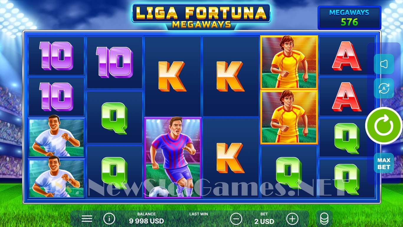 Liga Fortuna Megaways Slot Slot Image in Demo - pic. 2