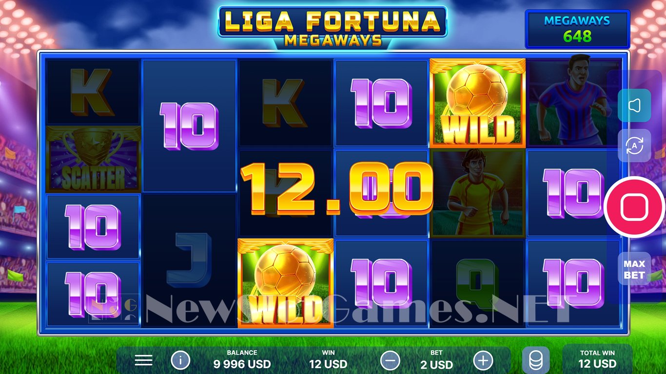 Liga Fortuna Megaways Slot Slot Image in Demo - pic. 6