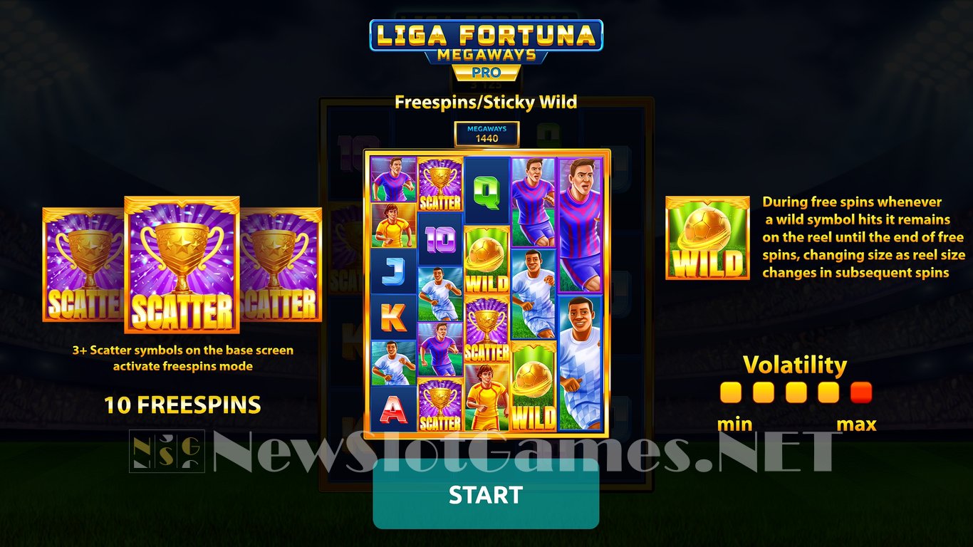 Liga Fortuna Megaways PRO Slot Demo Image