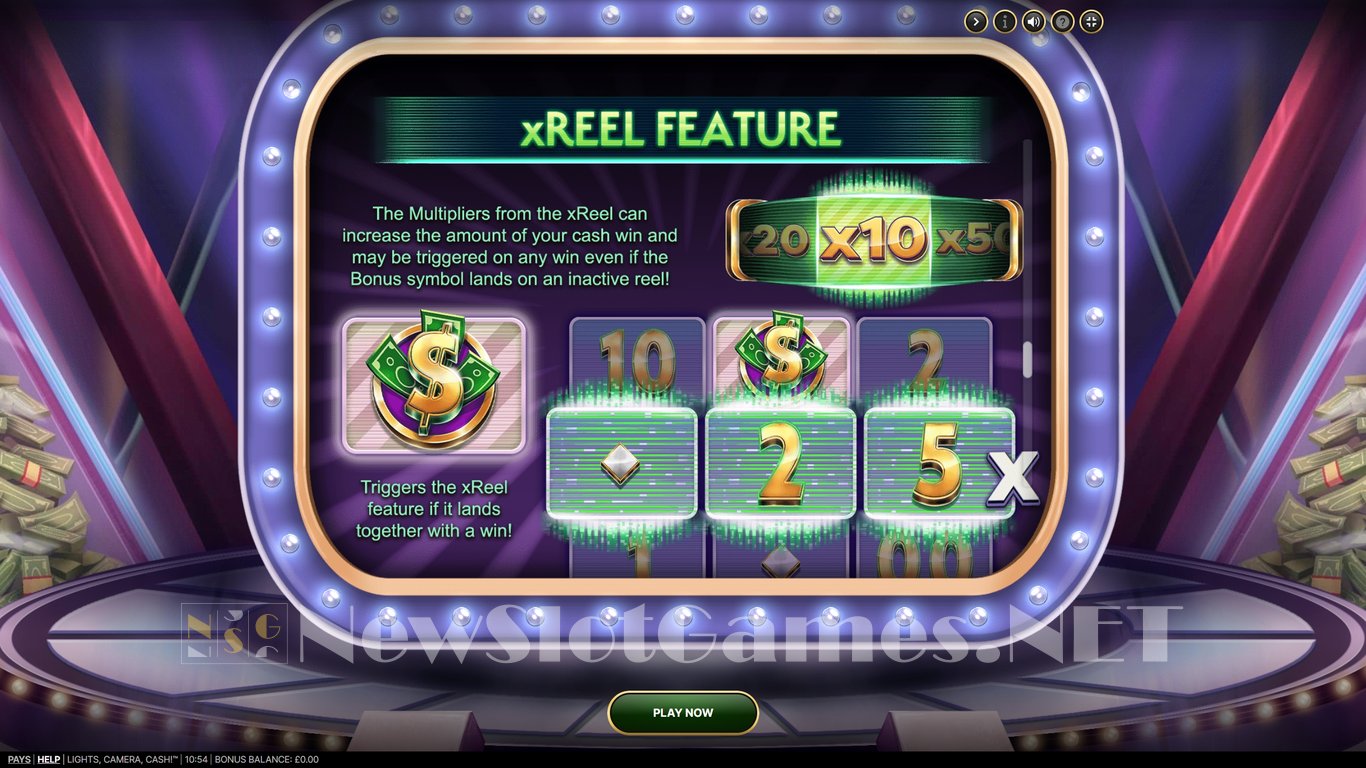 Lights, Camera, Cash! Slot Slot Image in Demo - pic. 10