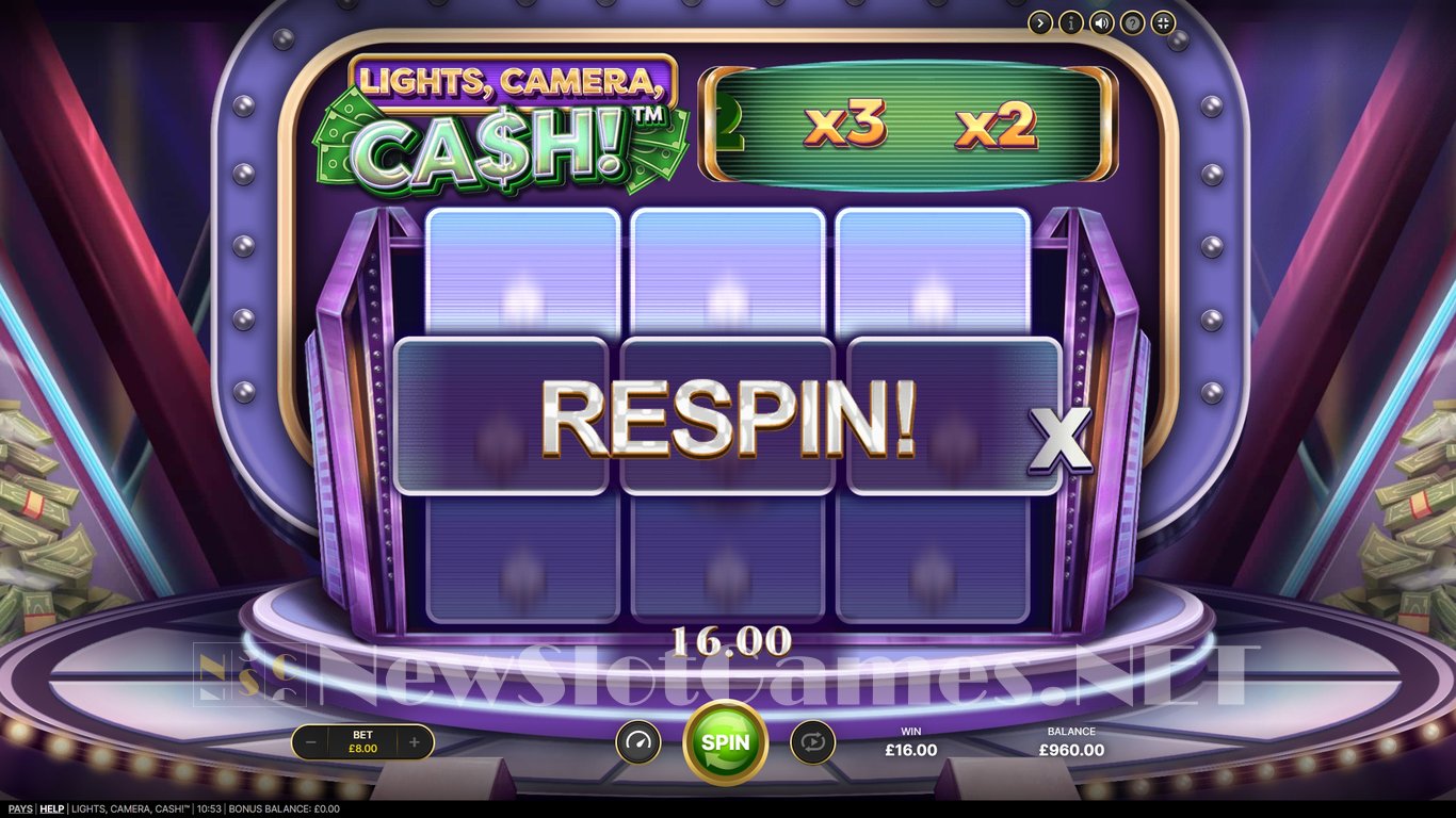 Lights, Camera, Cash! Slot Slot Image in Demo - pic. 2