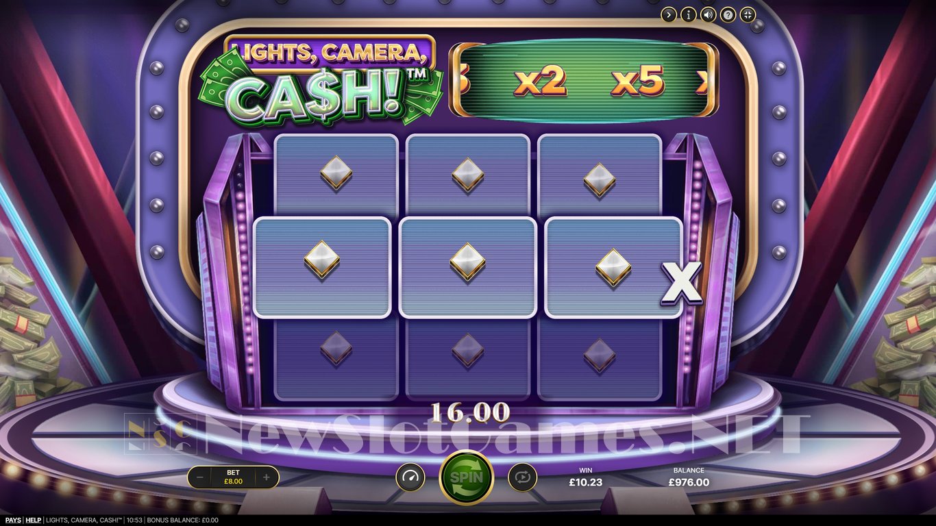 Lights, Camera, Cash! Slot Slot Image in Demo - pic. 3