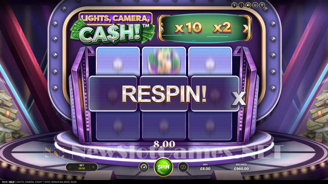 Lights, Camera, Cash! Slot Slot Image in Demo - pic. 5