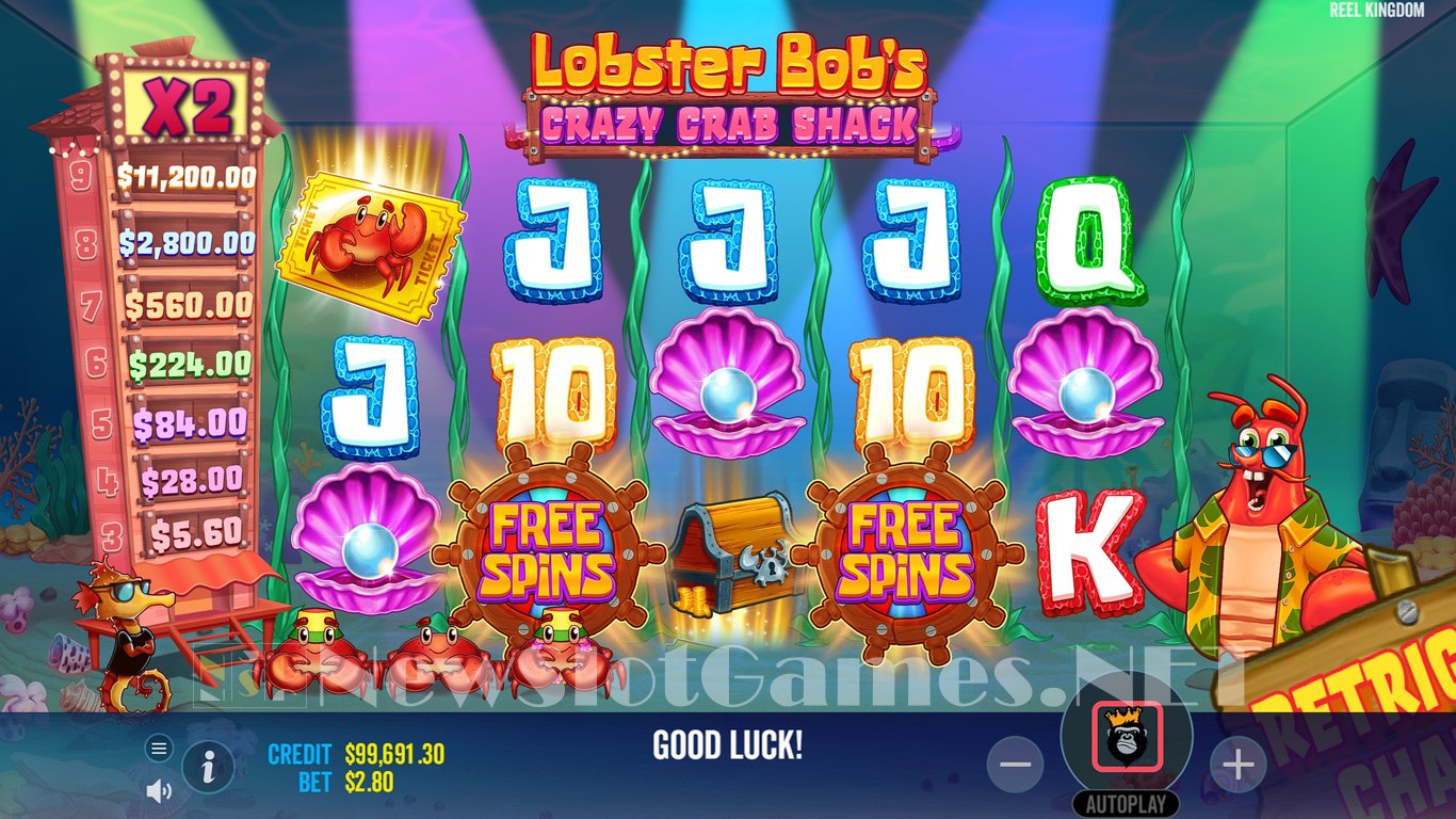 Lobster Bobs Crazy Crab Shack Slot Slot Image in Demo - pic. 12