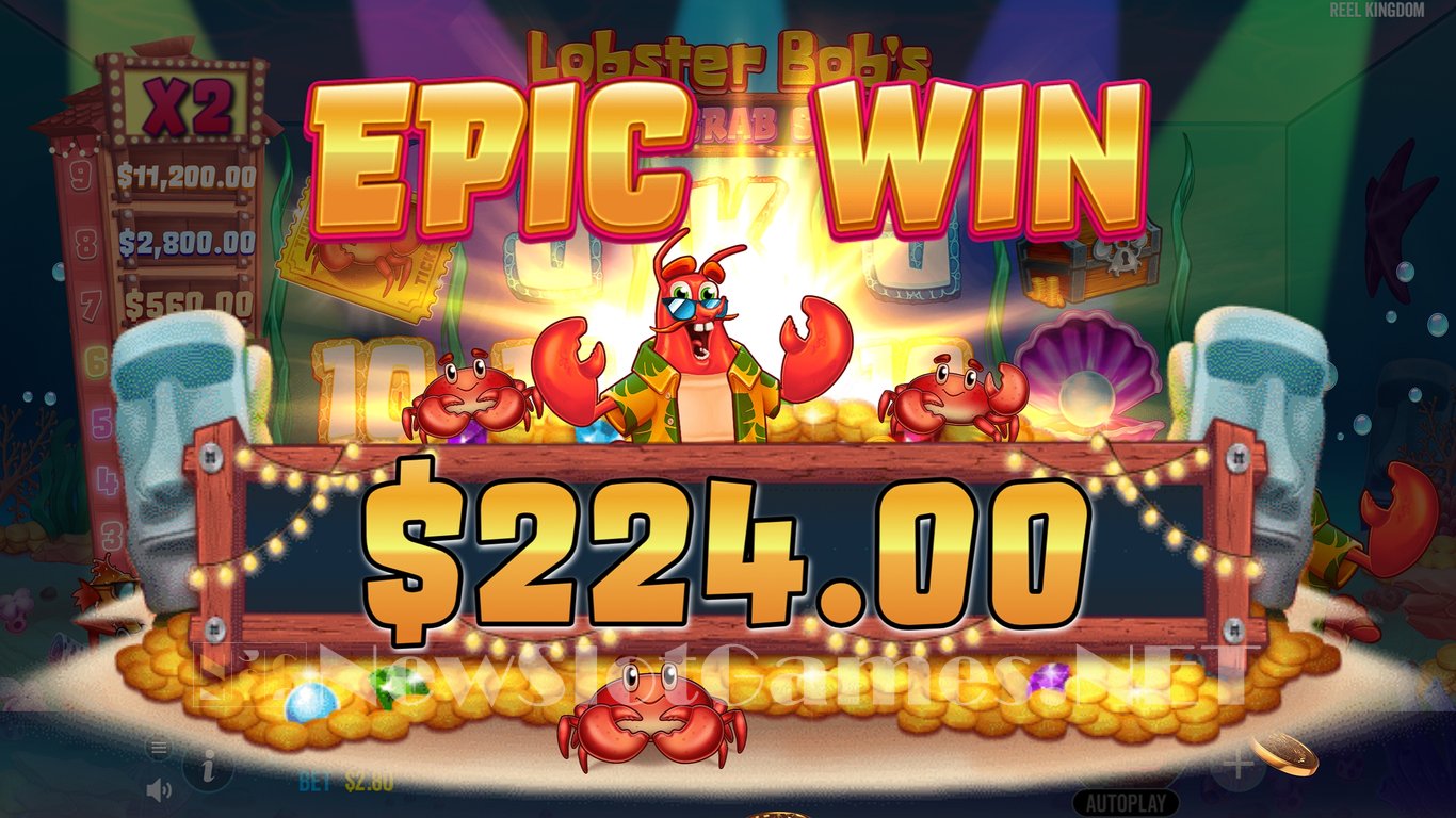 Lobster Bobs Crazy Crab Shack Slot Slot Image in Demo - pic. 13