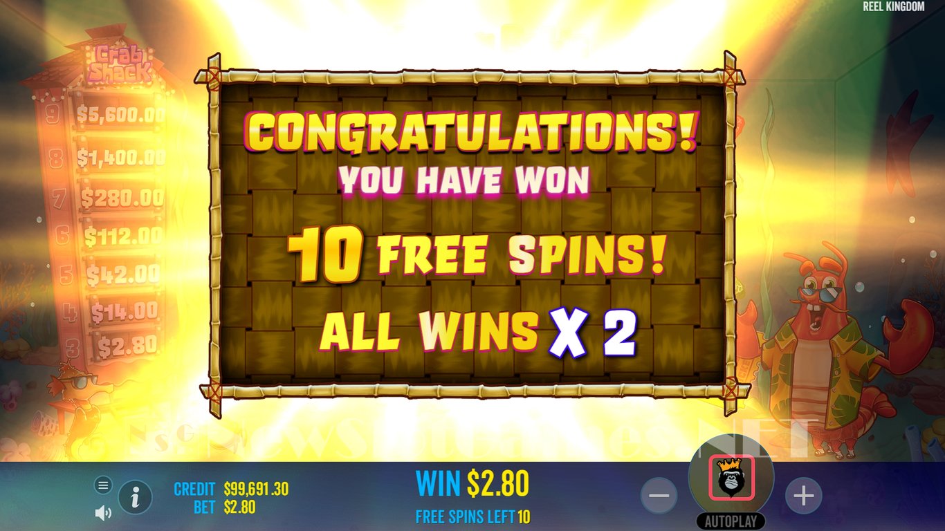 Lobster Bobs Crazy Crab Shack Slot Slot Image in Demo - pic. 9