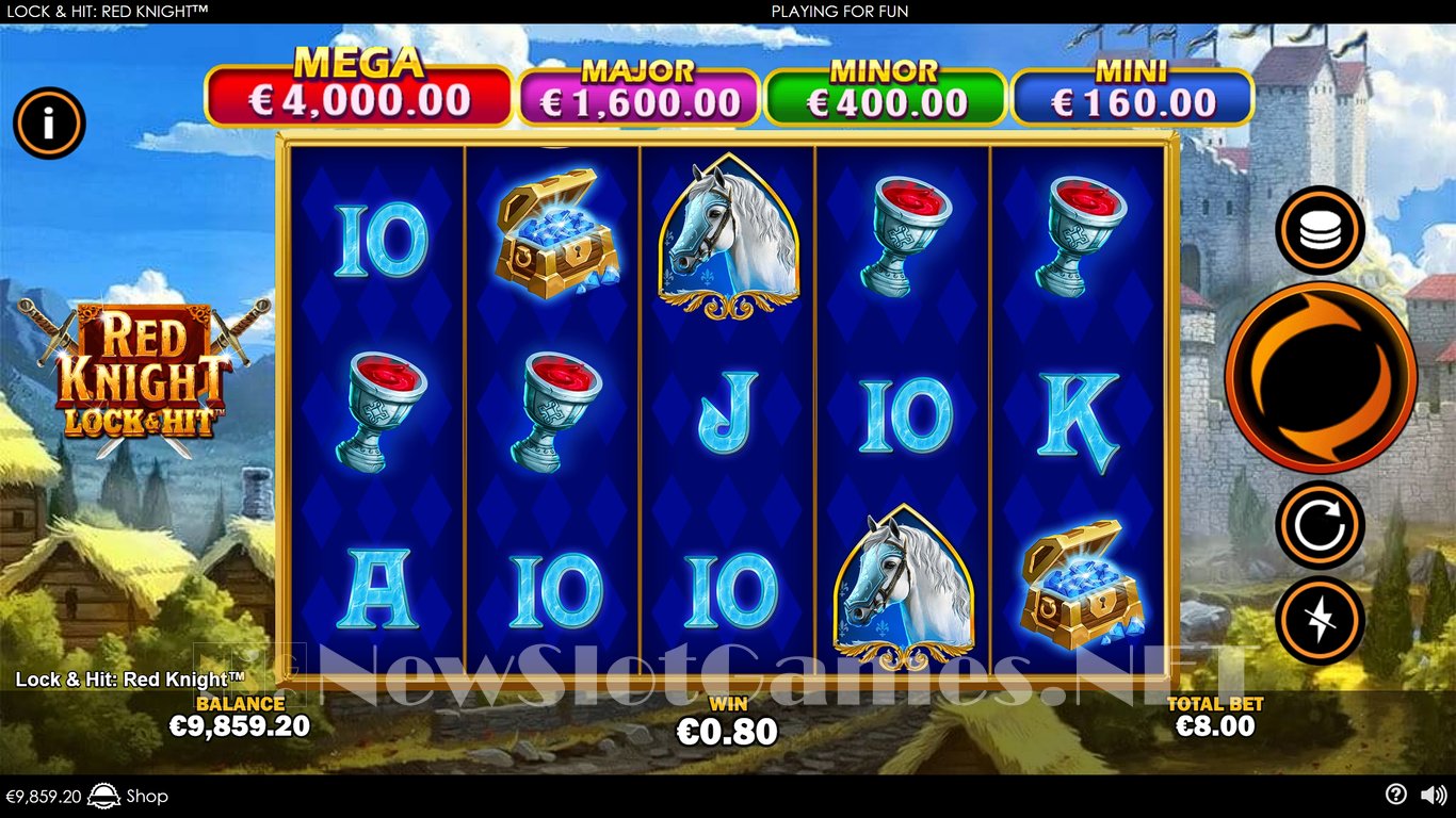 Lock & Hit Red Knight Slot Slot Image in Demo - pic. 11