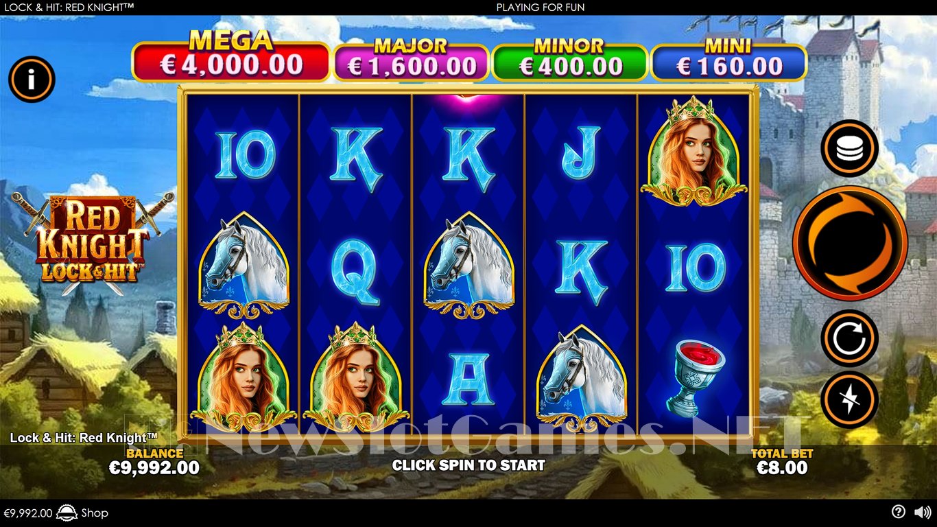 Lock & Hit Red Knight Slot Slot Image in Demo - pic. 2