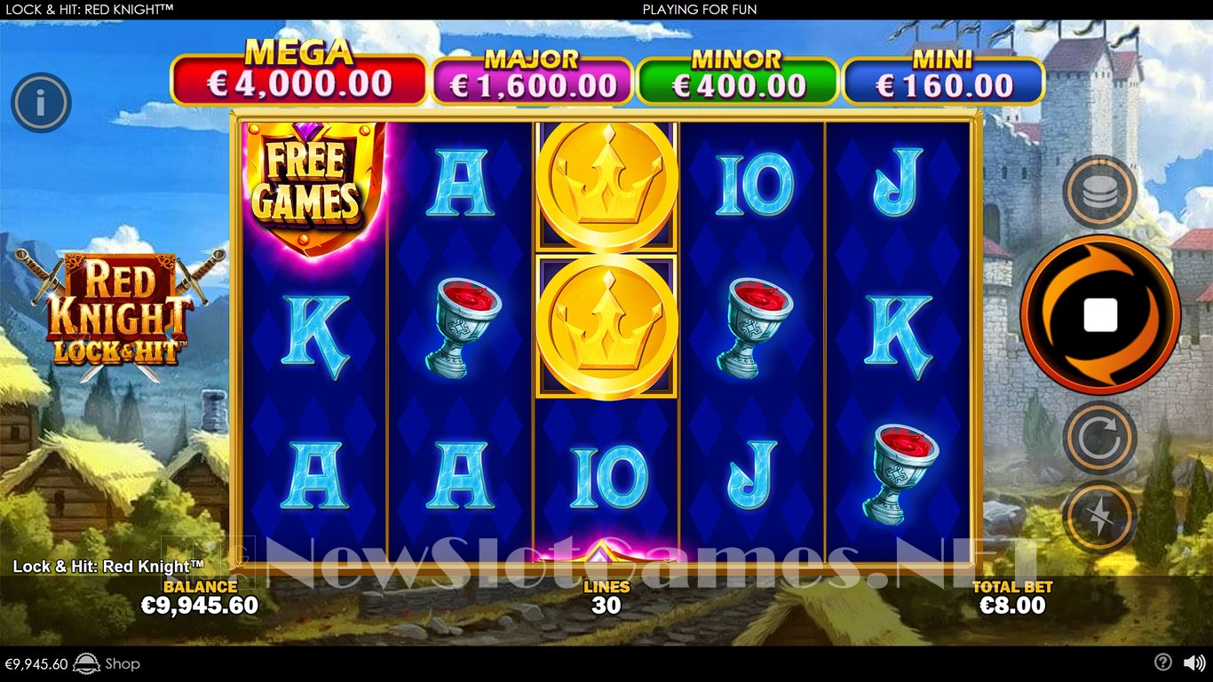 Lock & Hit Red Knight Slot Slot Image in Demo - pic. 4