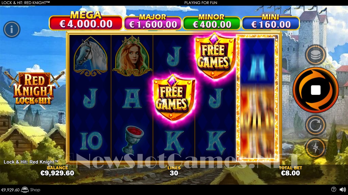 Lock & Hit Red Knight Slot Slot Image in Demo - pic. 5