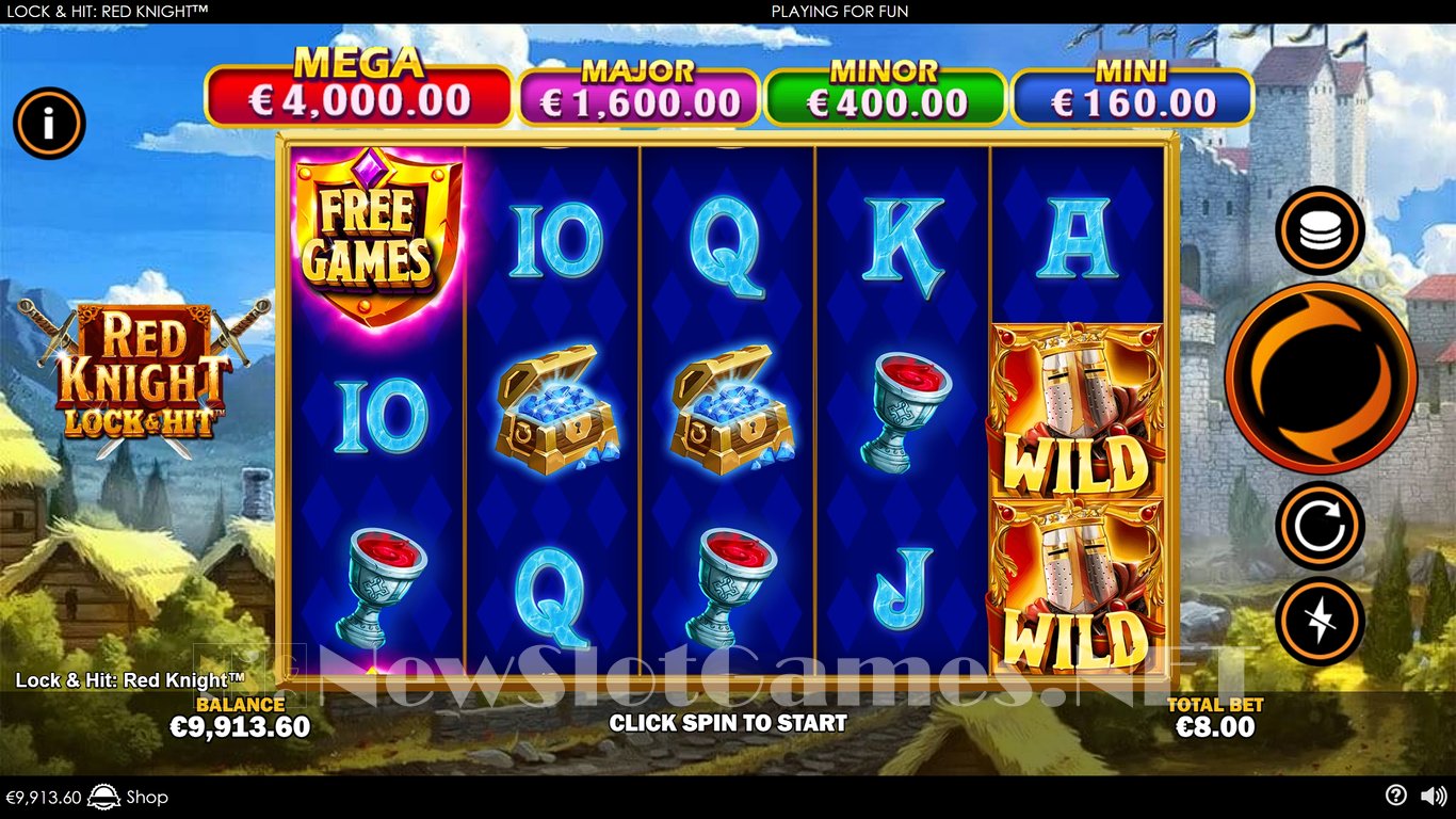 Lock & Hit Red Knight Slot Slot Image in Demo - pic. 9