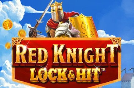 Lock & Hit Red Knight Slot Logo