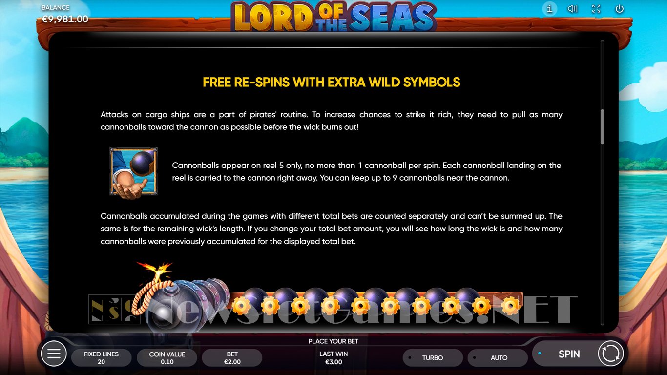 Lord of the Seas Slot Slot Image in Demo - pic. 11
