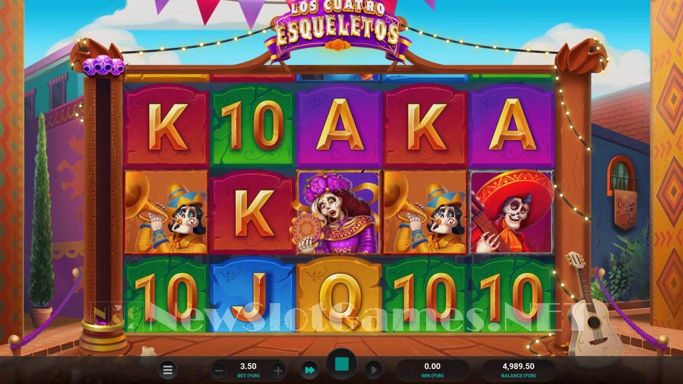 Los Cuatro Esqueletos Dream Drop Slot Slot Image in Demo - pic. 3