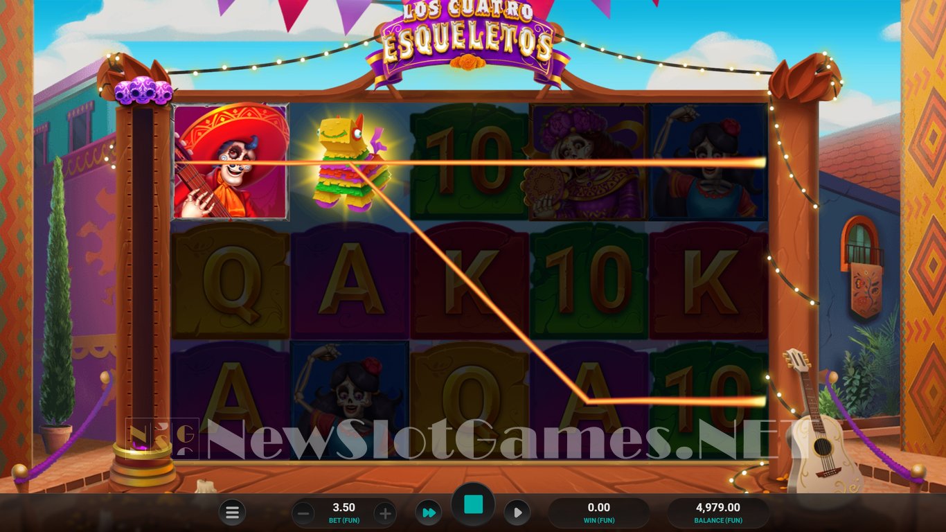 Los Cuatro Esqueletos Dream Drop Slot Slot Image in Demo - pic. 4
