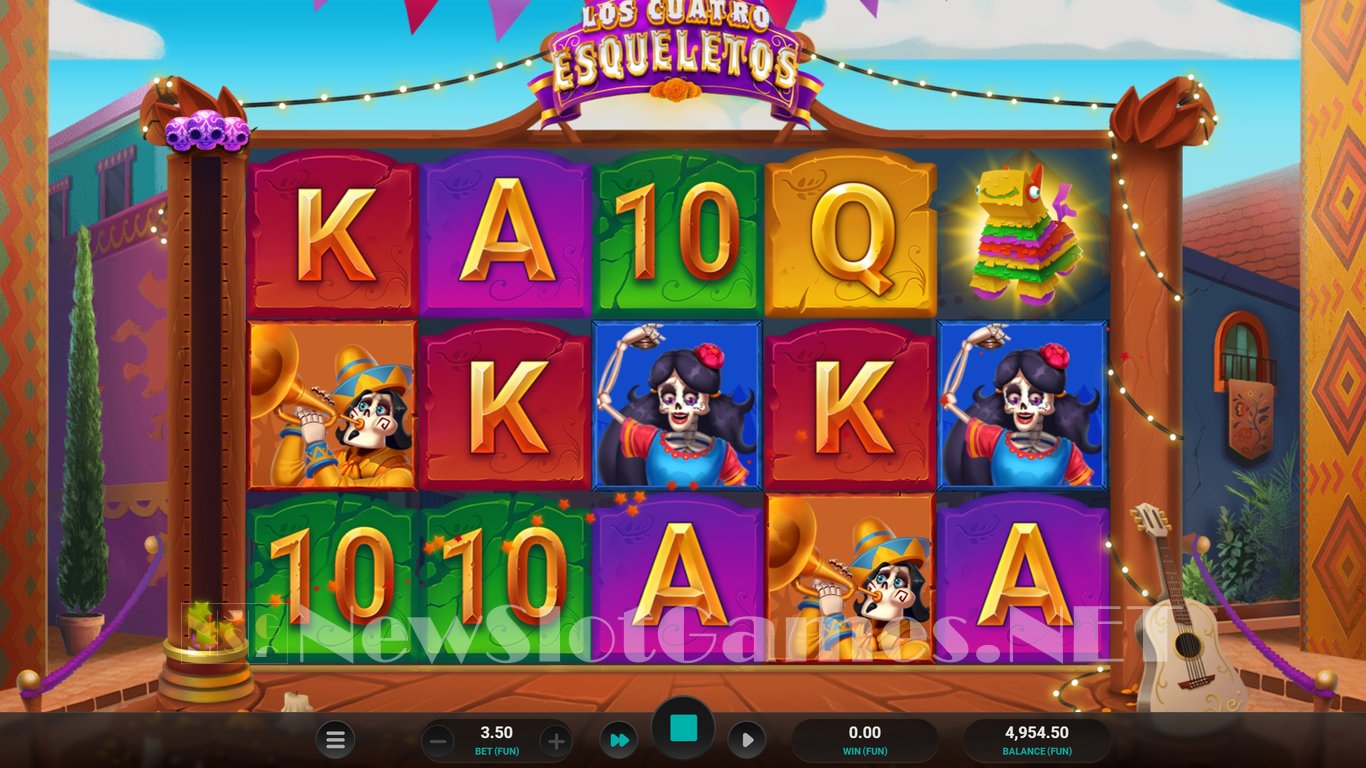 Los Cuatro Esqueletos Dream Drop Slot Slot Image in Demo - pic. 5