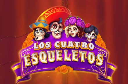 Los Cuatro Esqueletos Dream Drop Slot Logo