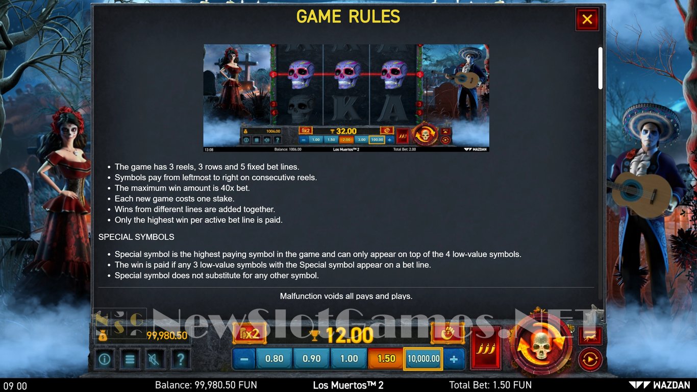 Los Muertos II Slot Slot Image in Demo - pic. 7